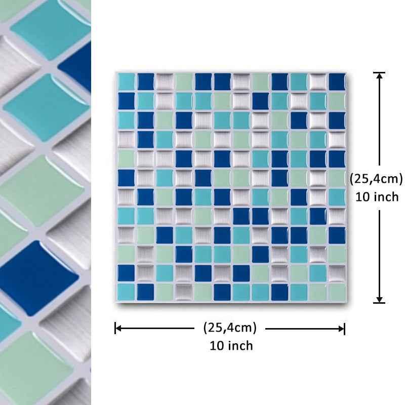 Vividtiles Self-Adhesive Mosaic Tiles for DIY Kitchen and Bathroom Decor - Shello's Creative Boutique