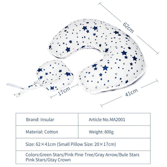 Multi functional baby feeding pillow U-shaped breastfeeding pillow for mothers baby learning sitting pillow baby pillow - Shello's Creative Boutique