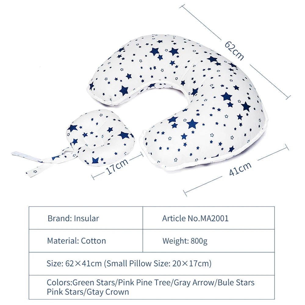 Multi functional baby feeding pillow U-shaped breastfeeding pillow for mothers baby learning sitting pillow baby pillow
