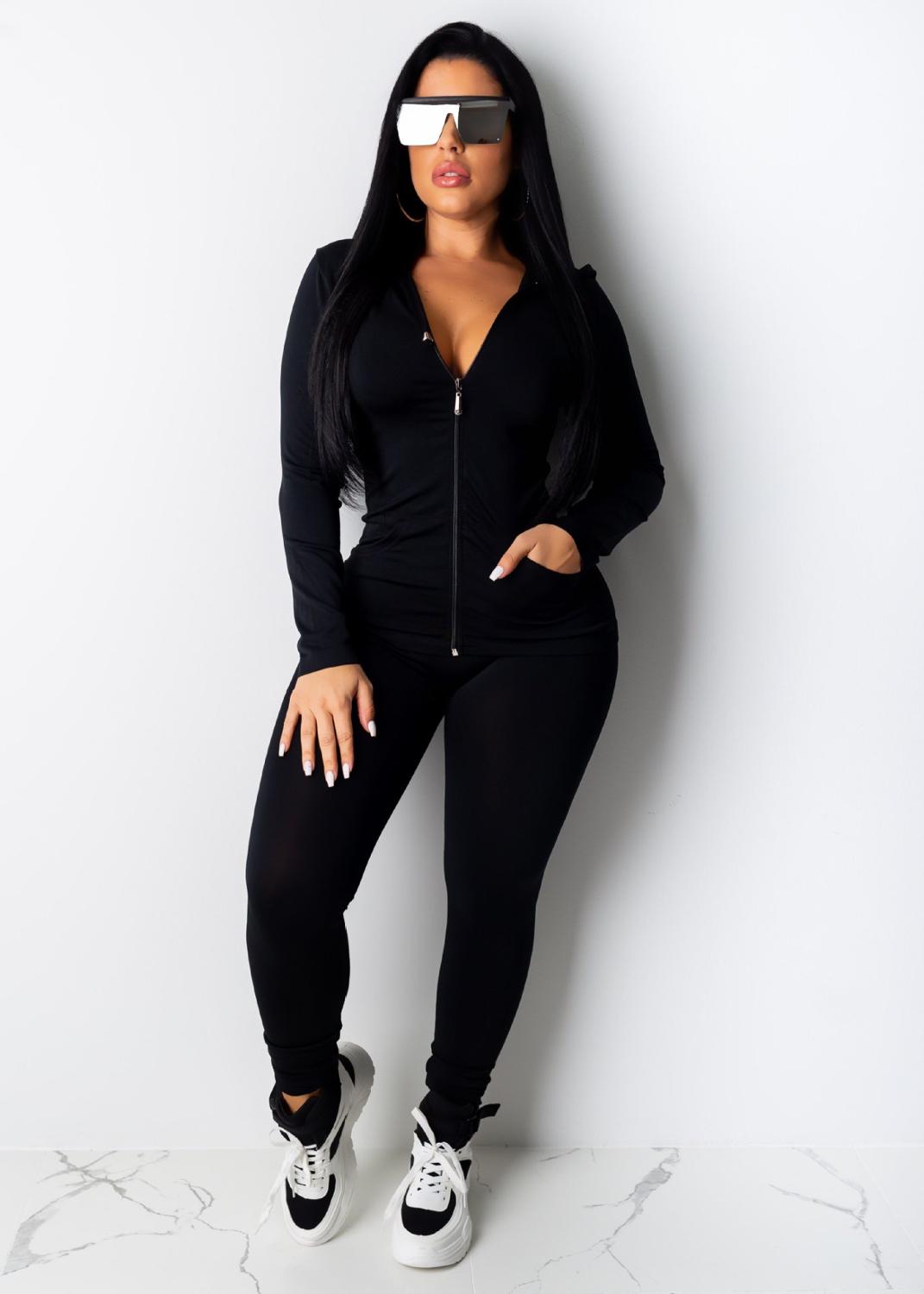 Two Piece Set Tracksuit Women Festival Clothing Fall Winter Top+Pant Sweat Suits Neon 2 Piece Outfits Matching Sets eprolo
