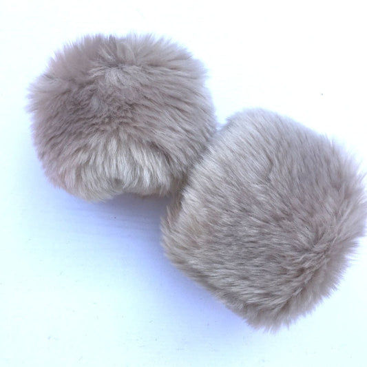 Fur imitation rabbit fur large fur sleeves wrist gloves eprolo