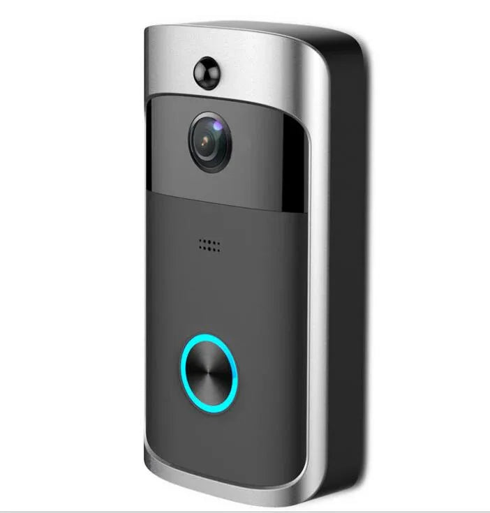 Smart WiFi Video Doorbell - Wireless Security Camera with Night Vision & Two-Way Audio - Shello's Creative Boutique