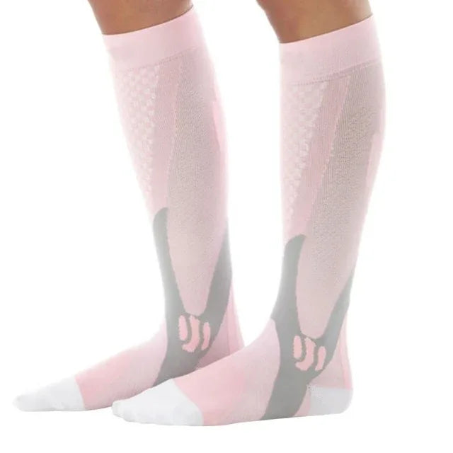 5 pairs Men Women Soft Leg Support Compression Socks Stretch Breathable Ball Games Socks - Shello's Creative Boutique
