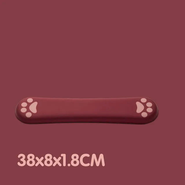 3D Mouse Pad Soft Silicone Cute Cat Paw Mouse Mat Memory Foam Wrist Rests Cushions Mousepad for kids Laptop Computer Mousepad eprolo