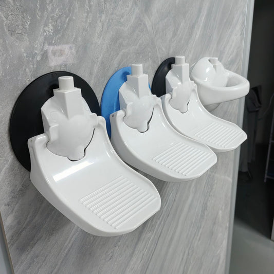 Bathroom footrest shower footrest bracket bathroom suction cup footrest storage rack suction cup eprolo