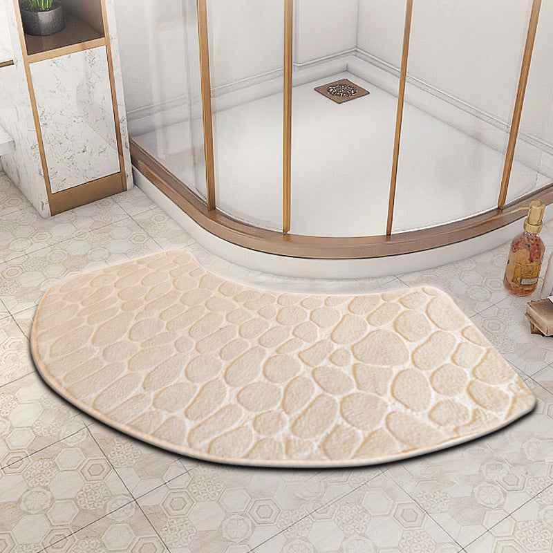 fan-shaped bathroom floor mat - Shello's Creative Boutique