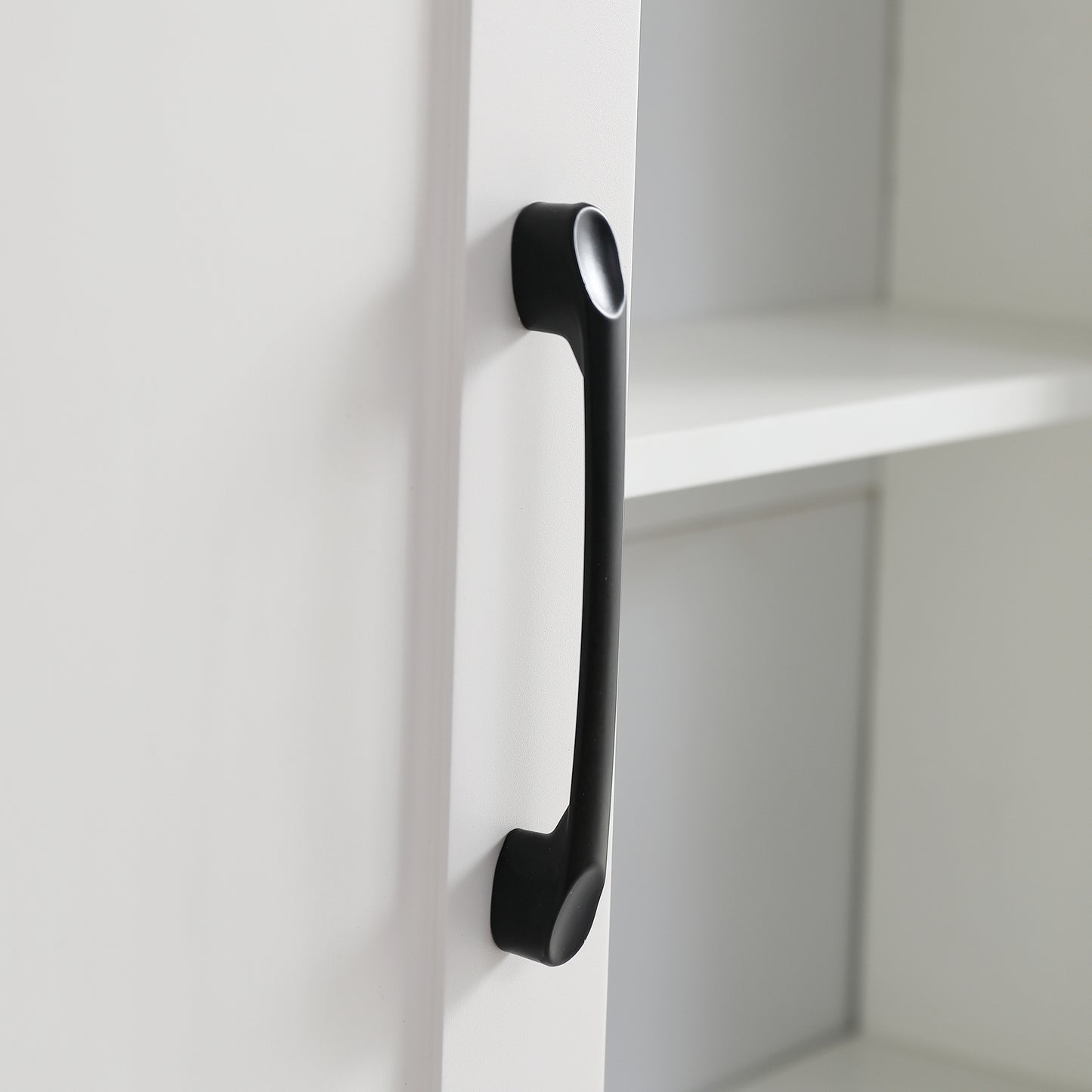 Vanity table with large sliding lighted mirror dressing table with 2 drawers storage shelves and upholstered stool white color eprolo