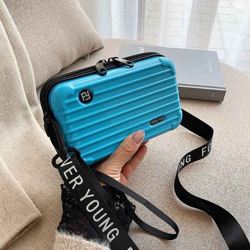 7-Inch Crossbody Bag - Shoulder Hand Storage Suitcase Small Bag