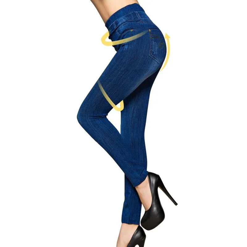 Elastic Shaping Yoga Pants Fitness Sports Leggings High Waist Gym Workout Running Tights - Shello's Creative Boutique