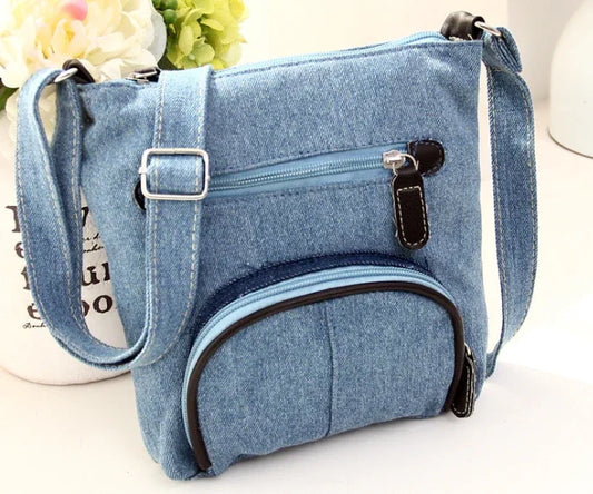 Women Jeans Shoulder Bags - Classic Style Meets Everyday Functionality! - Shello's Creative Boutique