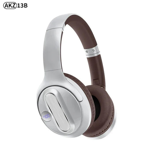 AKZ-13b American retro wireless Bluetooth headset with battery display and long battery life - Shello's Creative Boutique