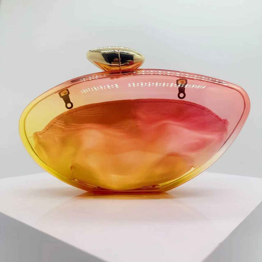 Fashionable Trendy Hand-held Acrylic Minimalist Dinner Bags for Women