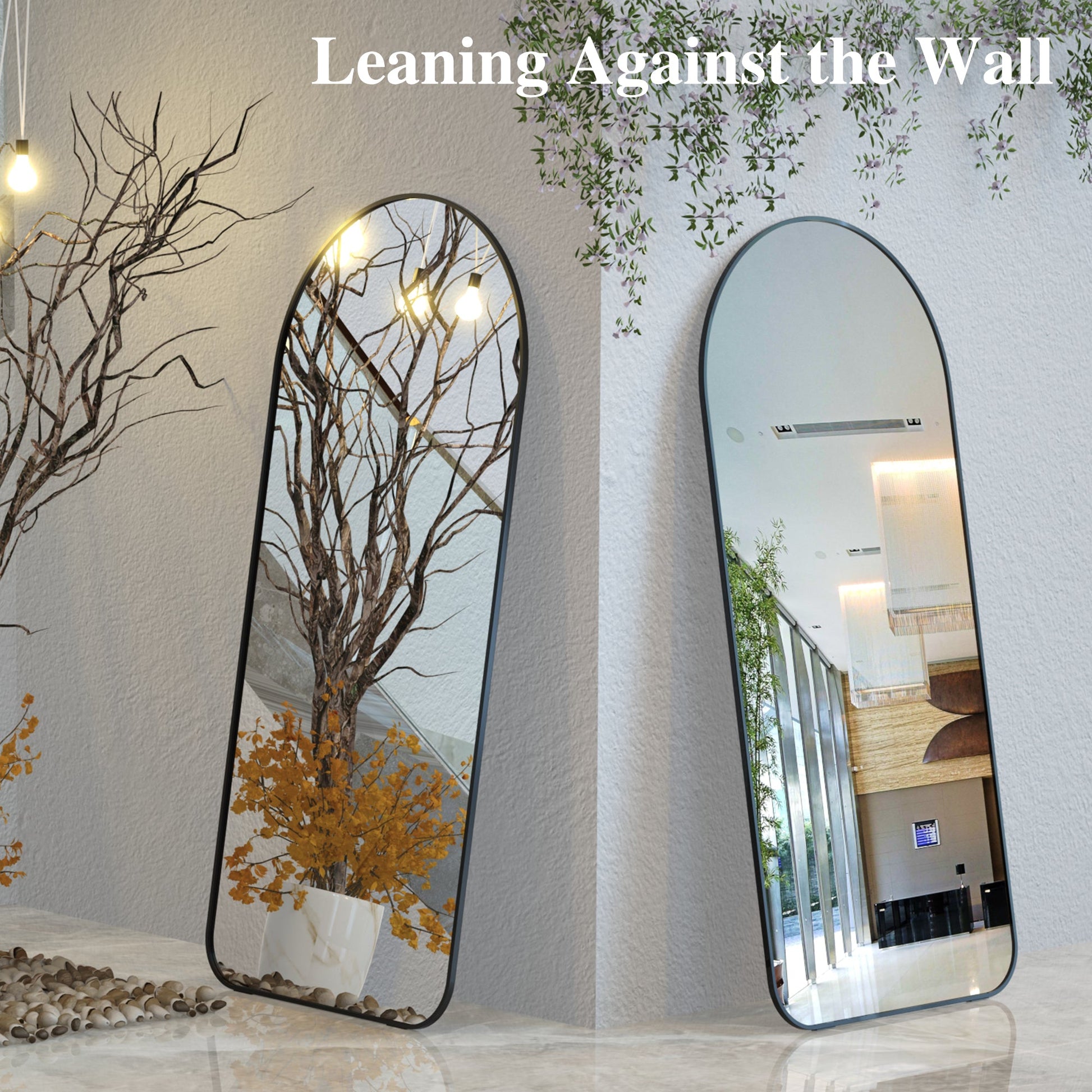 71"×32" Big Full Body Mirror for Bedroom Oversized Floor Mirror Large Standing Mirror Living Room Dressing Mirror Leaning Agains eprolo