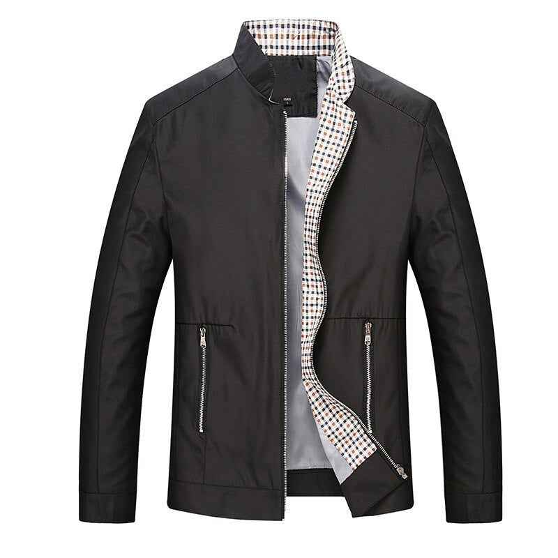 Leisure Business Men’s Zipper Jacket – The Perfect Blend of Style and Comfort