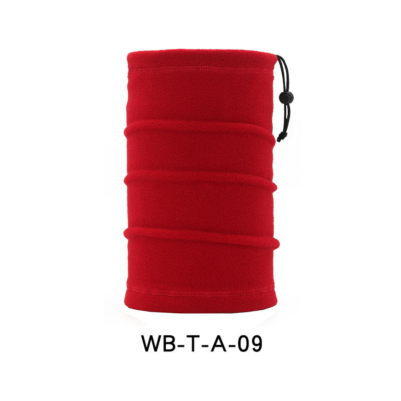 Autumn And Winter Multi-Functional Neck Cover Warm Fleece Ski Mask Polar Fleece Cycling Sports Scarf Hat eprolo