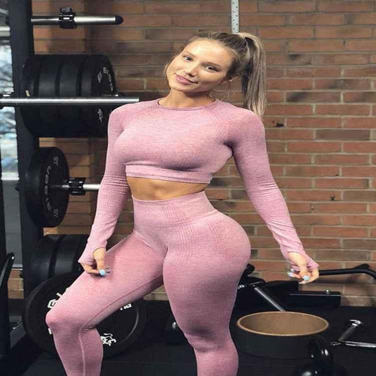 Two Piece Yoga Clothing Suit - Shello's Creative Boutique