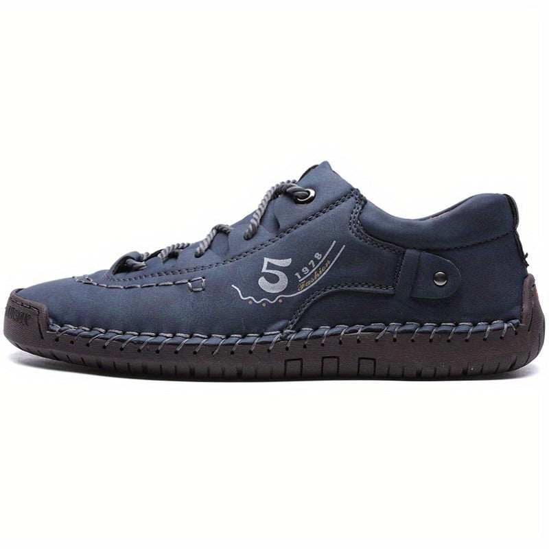 Casual Handmade Stitching Men's Flats - Outdoor Walking Shoes Sneakers Shello's Creative Boutique