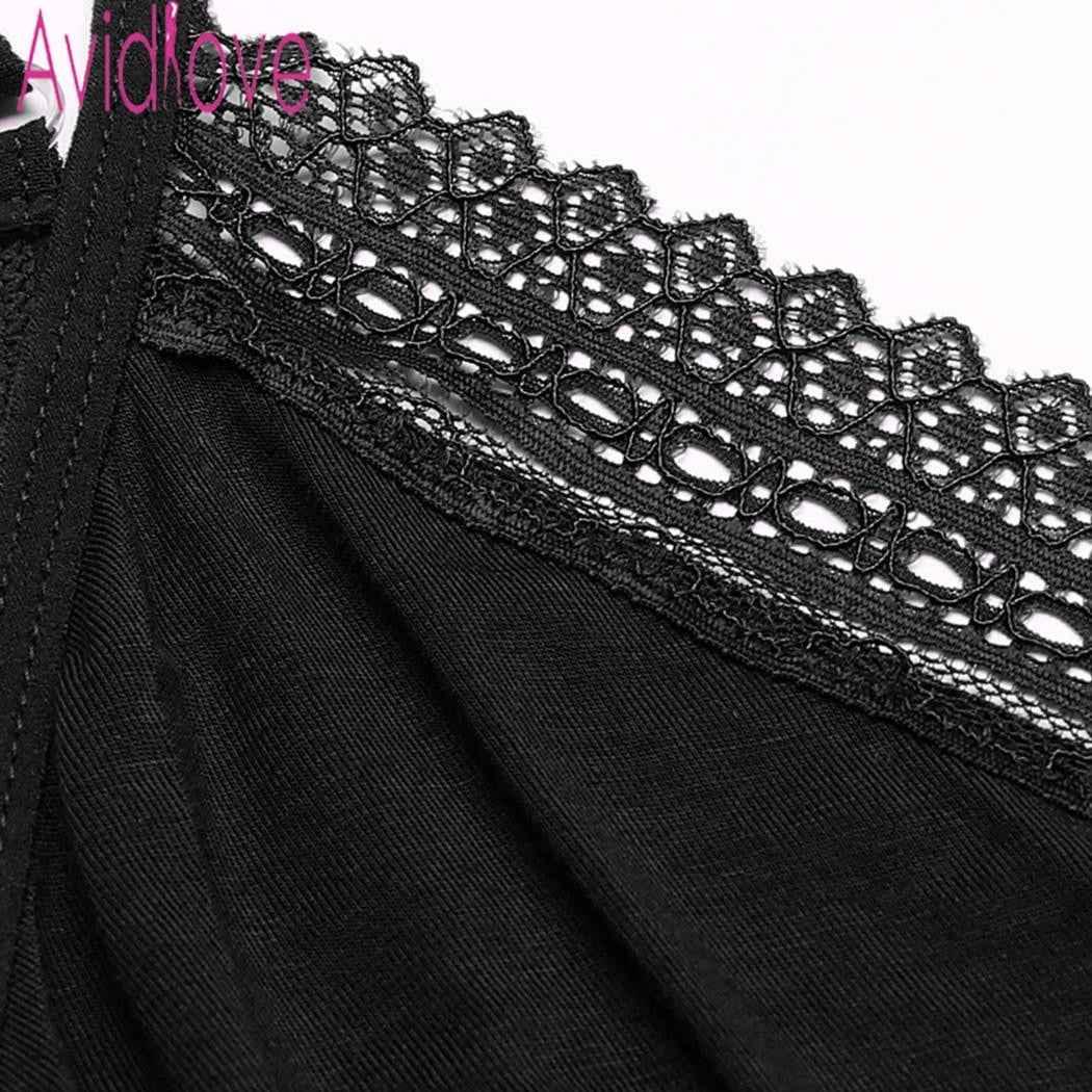 Avidlove Sexy Cotton Nightgown Women Sleeveless Strap Nightwear Sleepwear Female Lounge Wear Night Dress Home Sleepshirt Nighty - Shello's Creative Boutique
