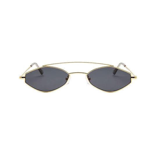 90s Sunglasses Women Retro Oval Sunglasses Lady Brand Designer Vintage Black Sunglasses Girls Eyeglasses UV400 Oculos - Shello's Creative Boutique