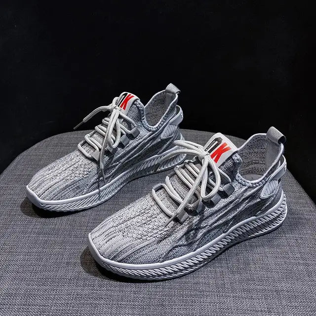 GLSR Women Yellow Sneakers Summer Breathable Mesh Women Shoes Casual Fashion Tenis Black Red Women's Vulcanized Shoes