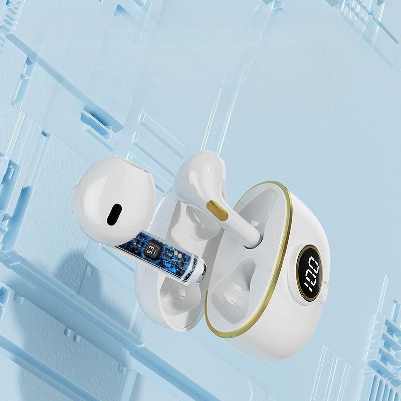 Sports Bluetooth earphones with semi in ear intelligent noise reduction and ultra long battery life, wireless Bluetooth earphone eprolo