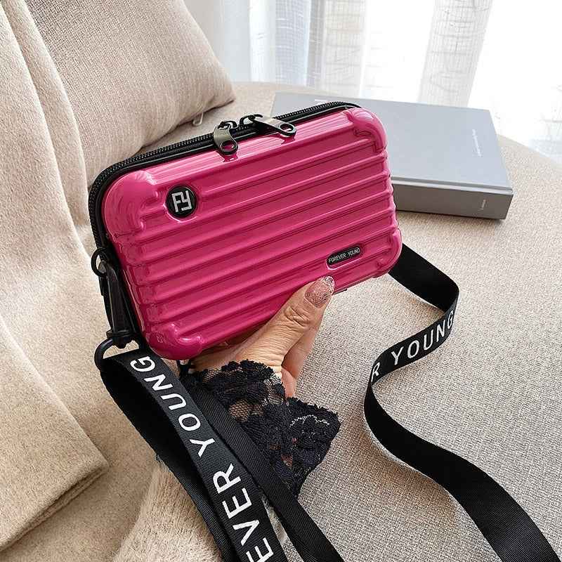 7-Inch Crossbody Bag - Shoulder Hand Storage Suitcase Small Bag