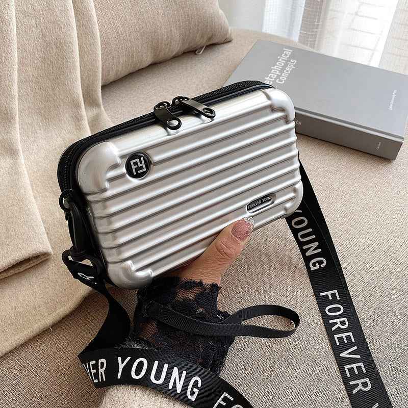 7-Inch Crossbody Bag - Shoulder Hand Storage Suitcase Small Bag
