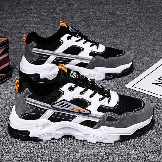 Breathable Mesh Running Shoes - Korean Trendy Casual Sports Dad Shoes for Students and Travel - Shello's Creative Boutique