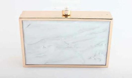 Acrylic Perfume Bottle Clutch - Women's Acrylic Bag Evening Bag - Shello's Creative Boutique