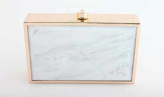 Acrylic Perfume Bottle Clutch - Women's Acrylic Bag Evening Bag - Shello's Creative Boutique