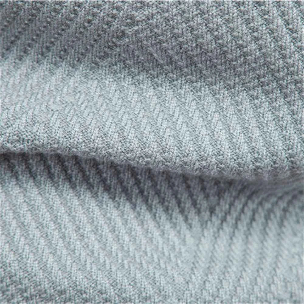 New Autumn Pullover Men's O-neck Patchwork Long Sleeve Warm Slim Sweaters Casual Fashion Sweater