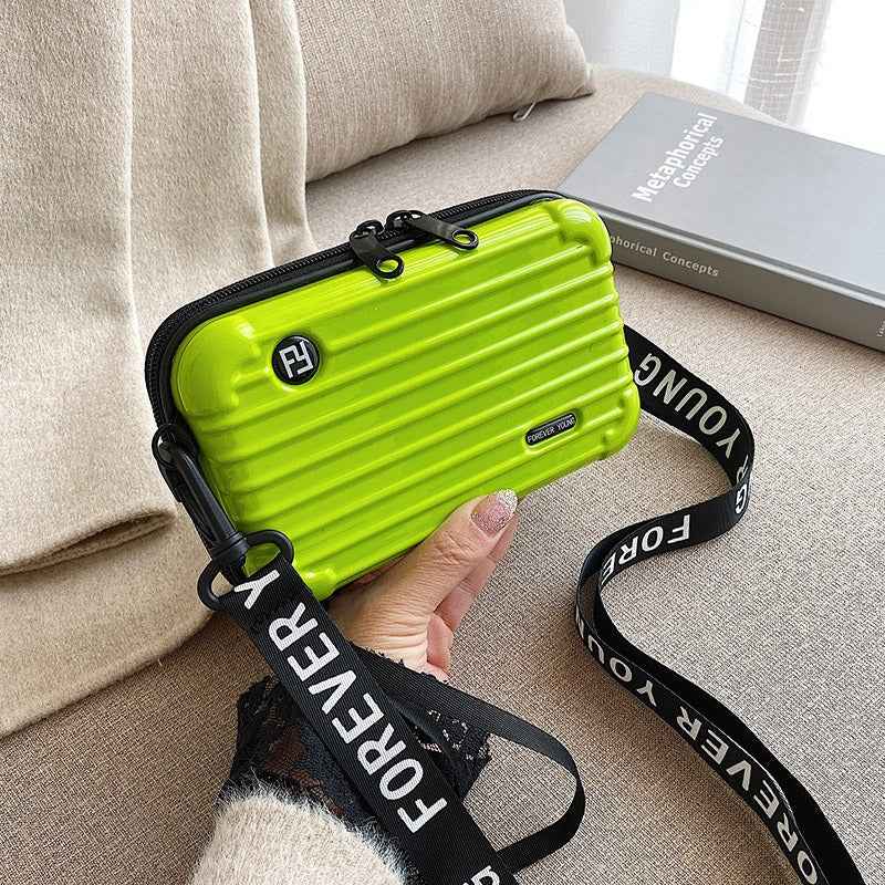 7-Inch Crossbody Bag - Shoulder Hand Storage Suitcase Small Bag