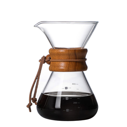 High Borosilicate Glass Hand Brewed Coffee Pot, Glass Coffee Pot, Coffee Set, Coffee Sharing Pot, Coffee Pot eprolo