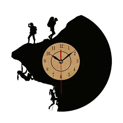 Vinyl Record Wall Clock – Modern Art & Timeless Music-Inspired Decor - Shello's Creative Boutique