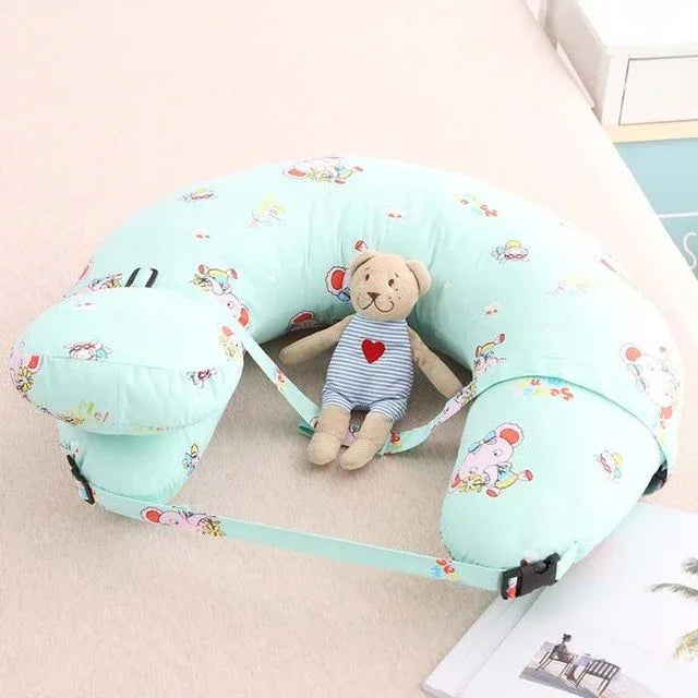 Breastfeeding Pillow Multifunctional Nursing Pillow Newborn Baby Feeding U-shaped Pillow Pregnant Woman Waist Comfort Cushion - Shello's Creative Boutique
