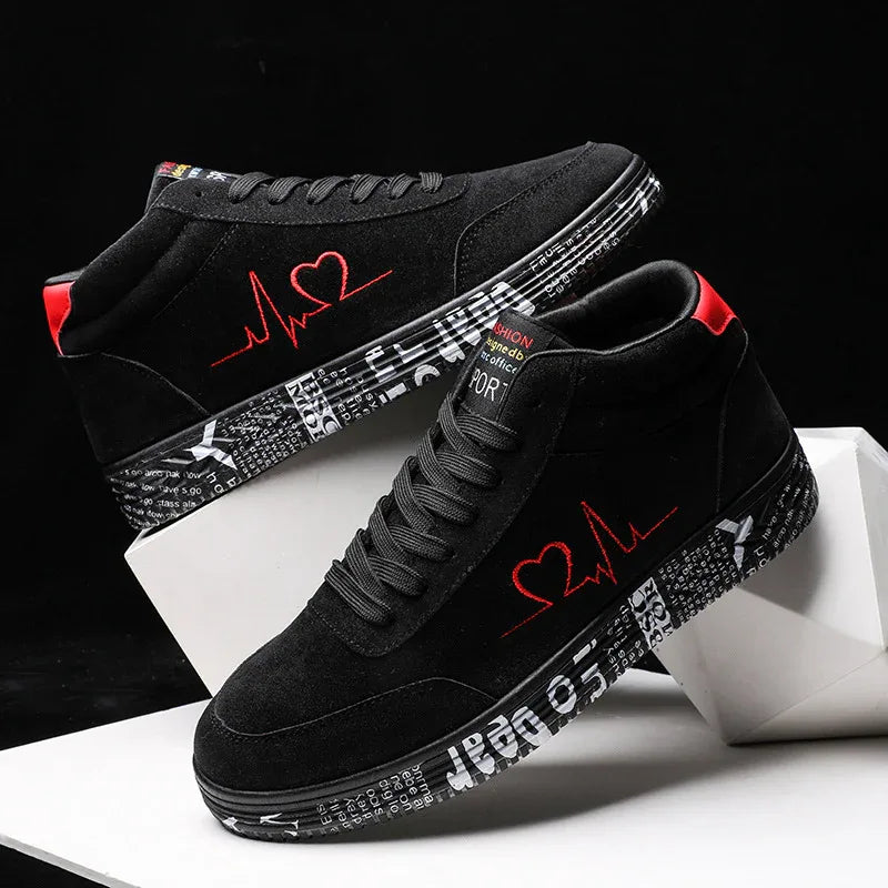 Couple's casual shoes Spring and Autumn new board shoes Men's trendy shoes Youth casual women's sports shoes Men - Shello's Creative Boutique