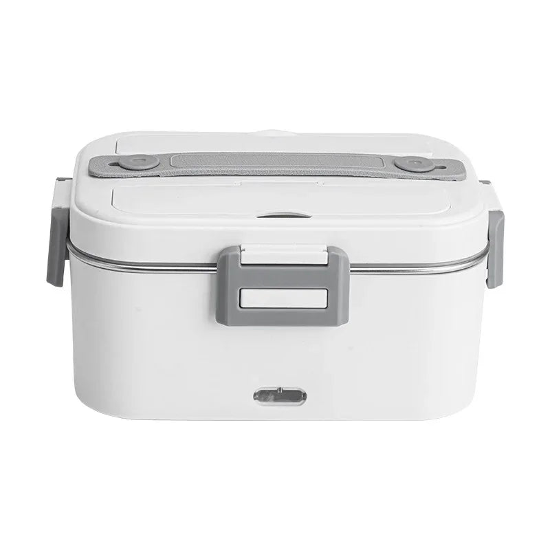 New portable household car 110 / 220V 12V/24V rechargeable automatic heated electric lunch box bento food heater container box - Shello's Creative Boutique