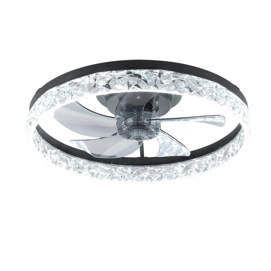 Ceiling Fan with Lights Dimmable LED – Modern Style & Smart Comfort for Your Home - Shello's Creative Boutique