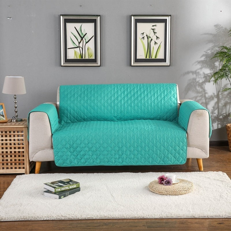 Sofa Couch Cover Chair Throw Pet Dog Kids Mat Furniture Protector Reversible Removable Armrest Slipcovers 1/2/3 Seat eprolo