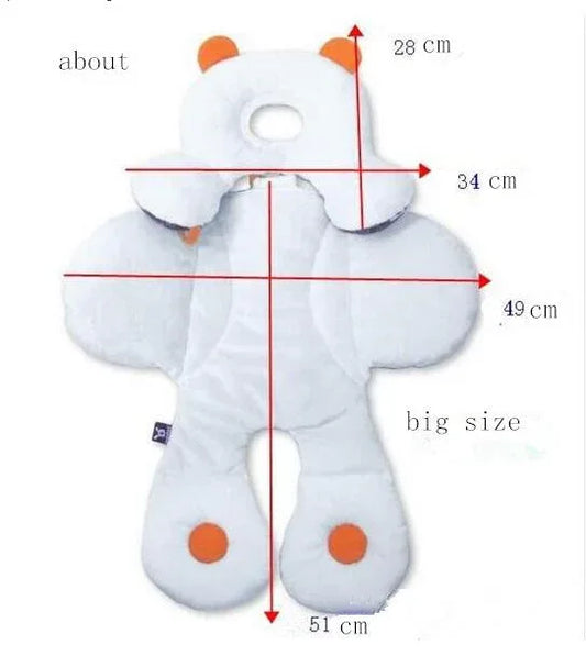 Infant Toddler Baby Head Support Body Support For Car Seat Cover Joggers Strollers Body Support Cushions 1-24M Baby - Shello's Creative Boutique