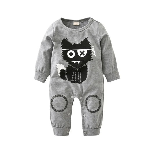 Fashion baby boy clothes long sleeve baby rompers newborn cotton baby girl clothing jumpsuit infant clothing - Shello's Creative Boutique