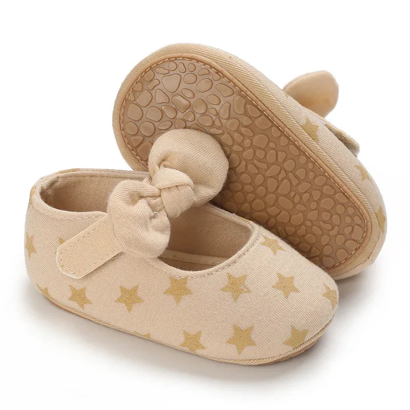 Spring And Autumn Models 0-1 Year Old Baby Toddler Shoes Soft Bottom Baby Shoes Soft Rubber Bottom Breathable Princess Shoes - Shello's Creative Boutique