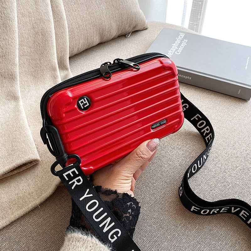 7-Inch Crossbody Bag - Shoulder Hand Storage Suitcase Small Bag