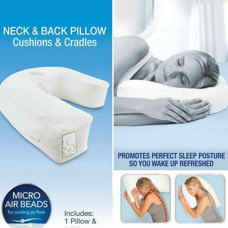 Hot High Plus Side Sleeper Pillow Sleep Buddy U Shaped Pillow Waist Support Pillow-in Body Pillows from Home