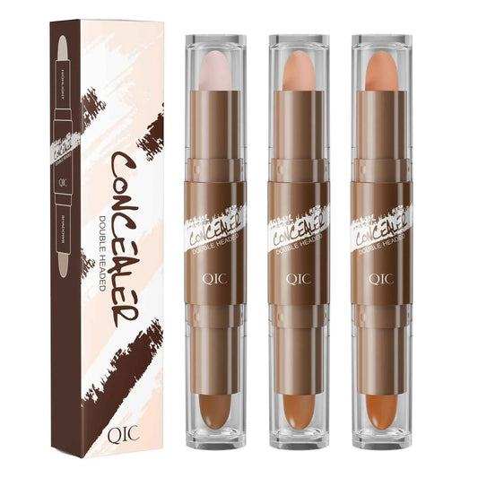 Double-Ended Highlighter Pen for Dark Circles Correction & Contour Makeup - Shello's Creative Boutique