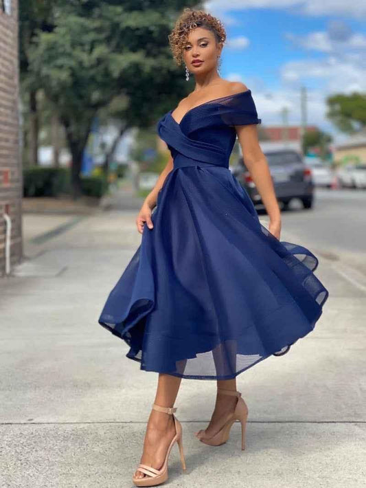 Eprolo Slim Midi Dress – New Raglan Sleeves Elegant Solid Dress for Women - Shello's Creative Boutique