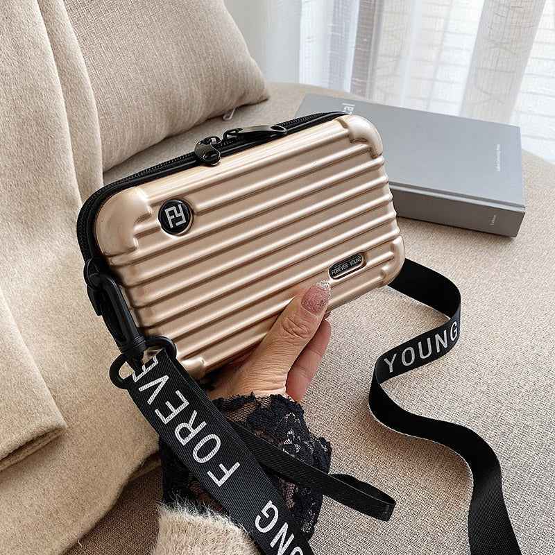 7-Inch Crossbody Bag - Shoulder Hand Storage Suitcase Small Bag