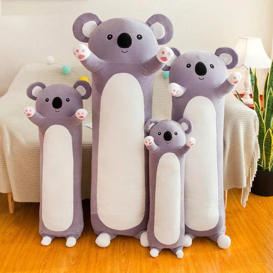 Long Panda Plush Toy - Soft Cuddle Pillow Doll with Down Cotton Filling | Multiple Sizes - Shello's Creative Boutique