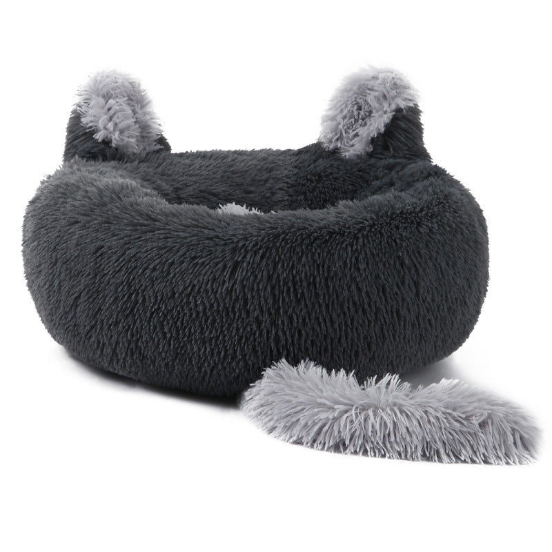 Cat Litter Dog Litter Rabbit Ears Pet Litter Dog Bed Winter Warm Mat Dog Mat Pet Supplies eprolo