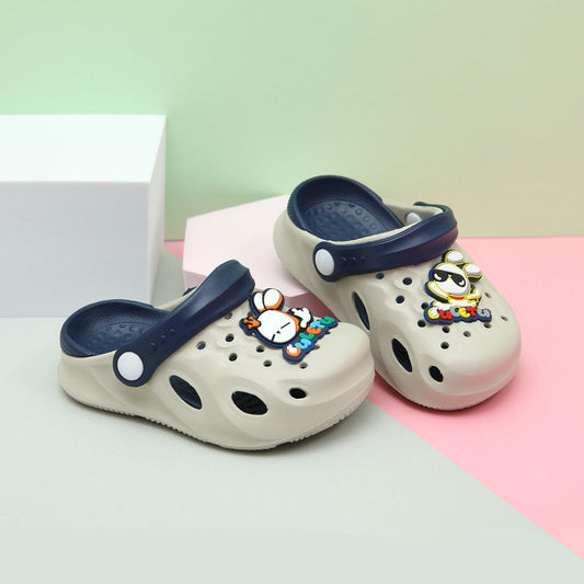 New Children's Hole Shoes Baby Children's Shoes Boys And Girls Summer Cute Outer Wear Toddler Soft Bottom Sandals And Slippers eprolo
